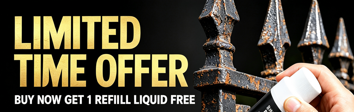 Brush‑On Metal Anti‑Rust Paint — Restore & Protect Your Metal