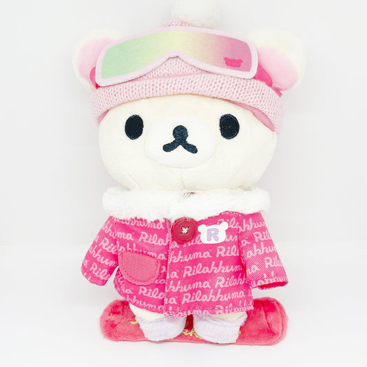 2016 Korilakkuma Snowboarding Plush - Sapporo Rilakkuma Store 5th Anniversary Limited Hokkaido - San-X