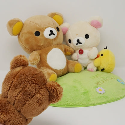 2016 Lawson Loppi Limited Chairoikoguma Plush Set - Korilakkuma's New Friend Theme
