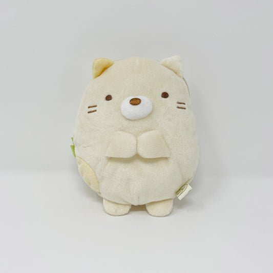 2016 Neko Plush Pass Case with Reel - Sumikkogurashi